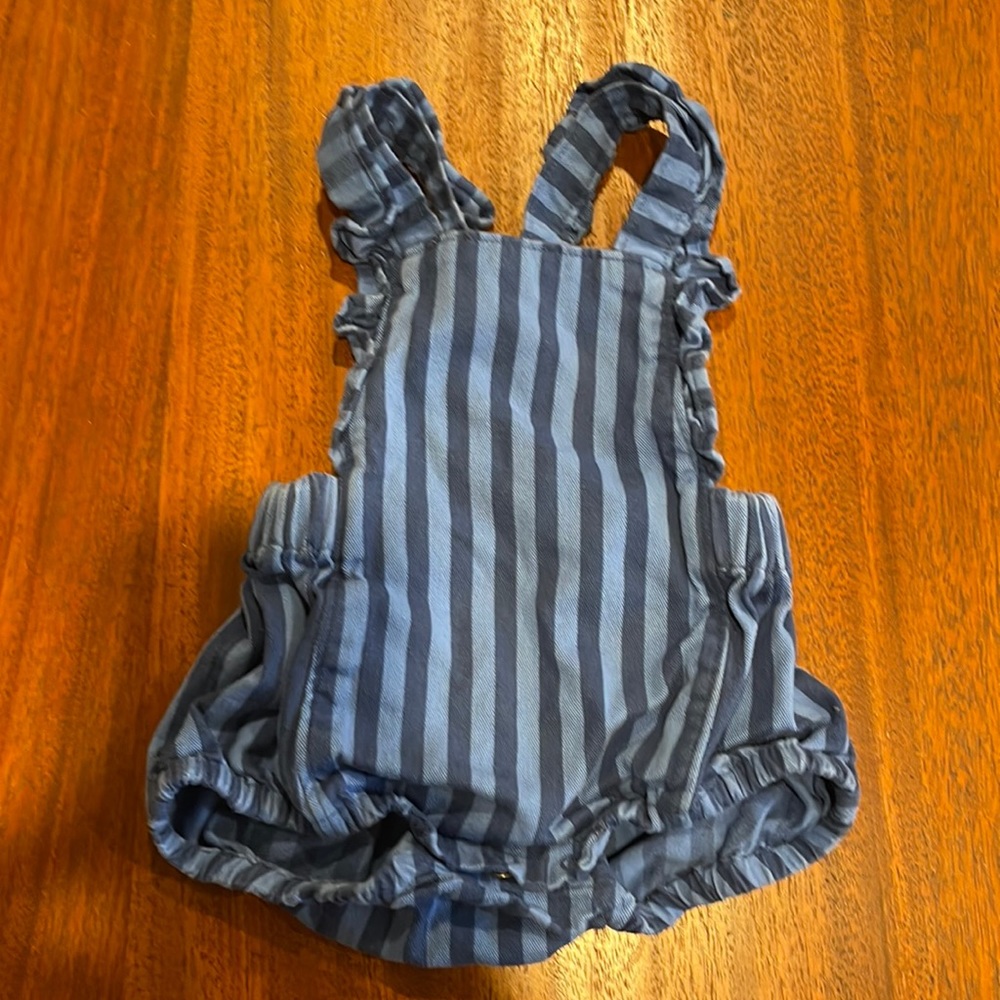 Adorable Tea jean romper - no photo will do it justice